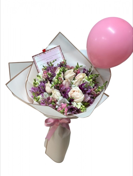 KARIŞIK PEMBE BUKET