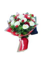 KOKİNA BEYAZ GÜL BUKETİ