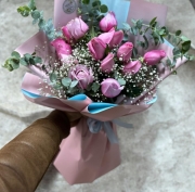 15 ADET PEMBE GÜL